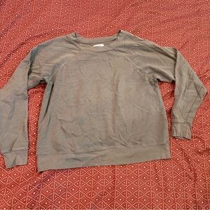 Mate the label organic cotton green sweatshirt - size medium